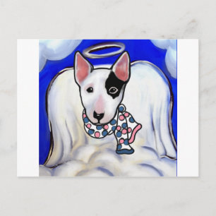 Zwerg-Bullterrier Postkarte