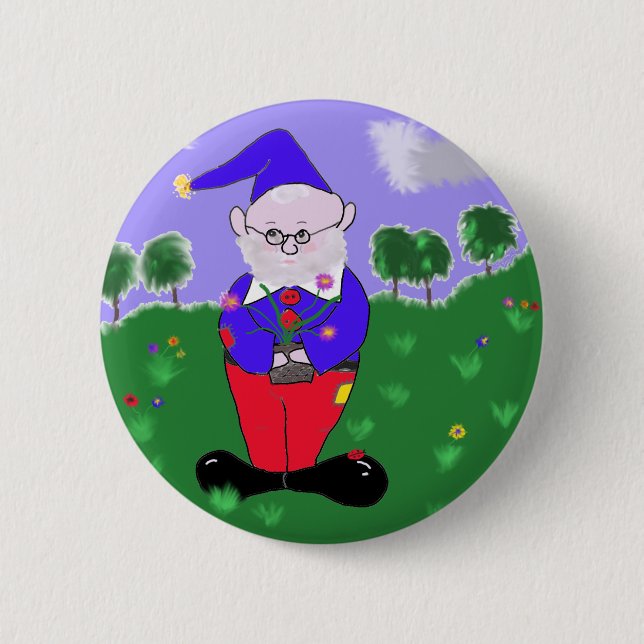 Zwerg Button (Vorderseite)