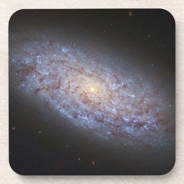 Zwerg Galaxy Ngc 5949. Getränkeuntersetzer (Vorderseite)