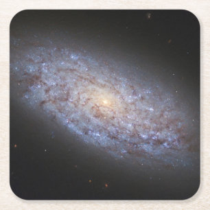 Zwerg Galaxy Ngc 5949. Rechteckiger Pappuntersetzer