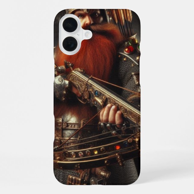Zwerg iPhone 16 Plus Hülle (Rückseite)
