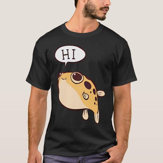 Zwerg-Kugelfisch T-Shirt (Vorderseite)