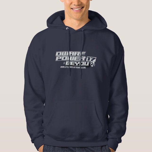 Zwerg Power Hoody 17 3. Jahrestag (Vorderseite)