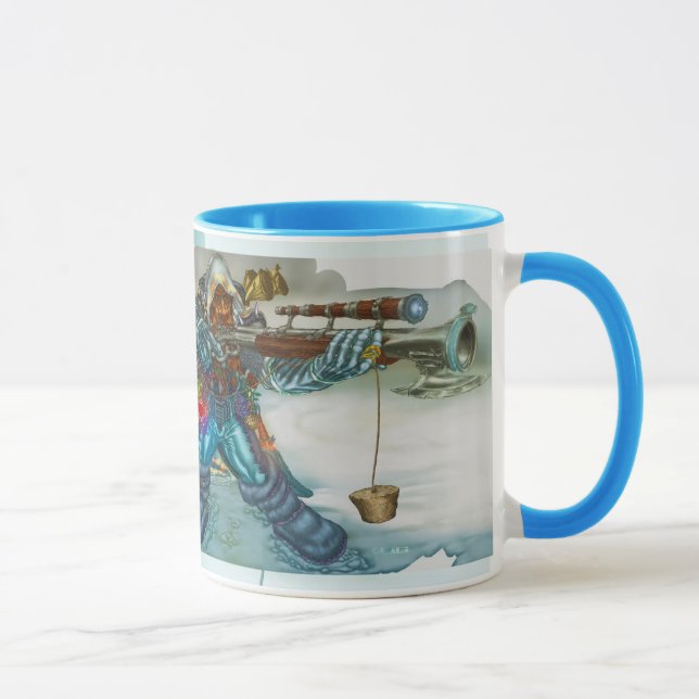 Zwergartige Jäger-Tasse Tasse (Rechts)