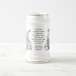 Zwergartiger Liche König - Met-Schale u. Bier Bierglas