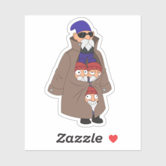 Zwergaufkleber Aufkleber