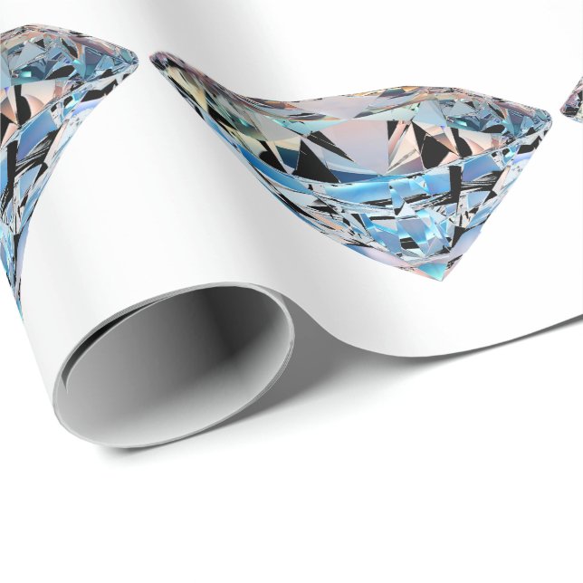 Zwergdiamant Geschenkpapier (Rolleneckpunkt)