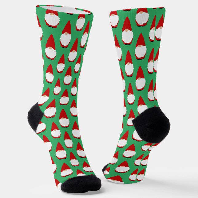 Zwerge aus dem Zwerg der Sonnenelfen — Weihnachtss Socken (Gewinkelt)