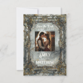 Zwerge Splendor Fantasy Wedding Save the Date