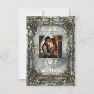 Zwerge Splendor Fantasy Wedding Save the Date