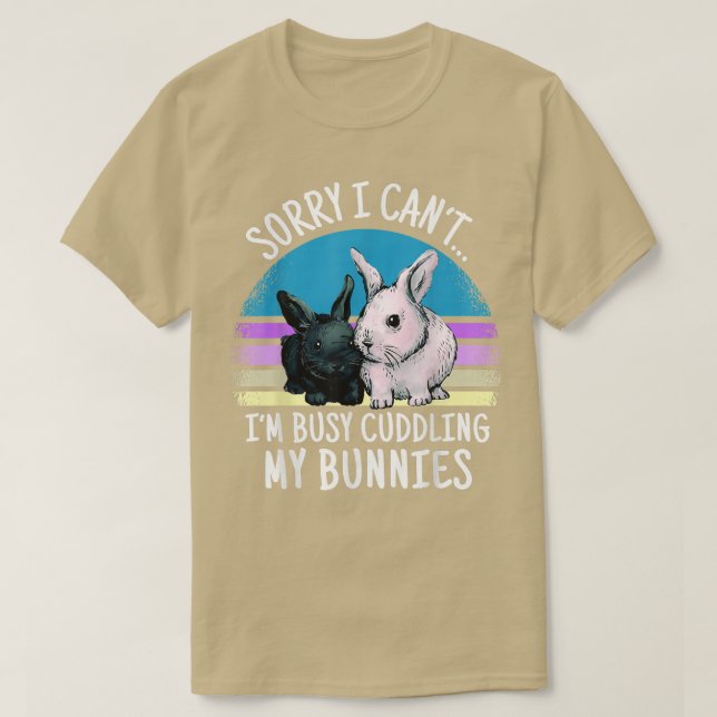 Zwergkaninchen-Sprichwort für Sonnenmutter  T-Shirt (Design vorne)