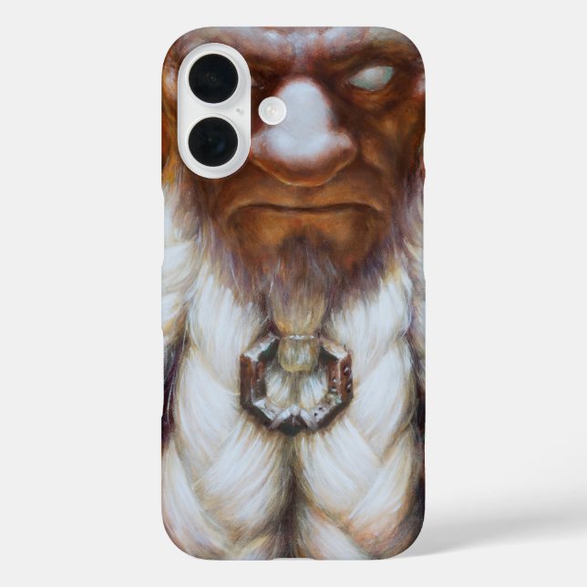 Zwergmagie iPhone 16 Hülle (Rückseite)