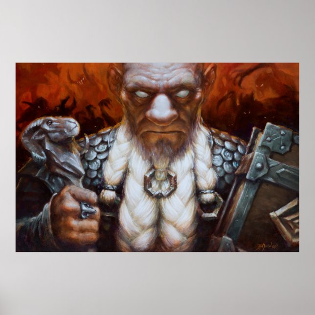 Zwergmagie Poster (Vorne)