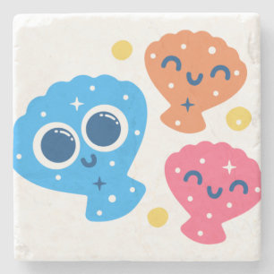 Zwergmuscheln Steinuntersetzer