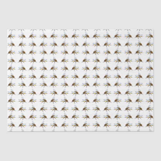 Zwergpapier für kleine Honigbienen Seidenpapier (Vorderseite)