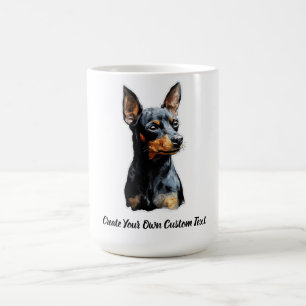 Zwergpinscher Hund Erstellen Sie Ihren Eigener Tex Kaffeetasse