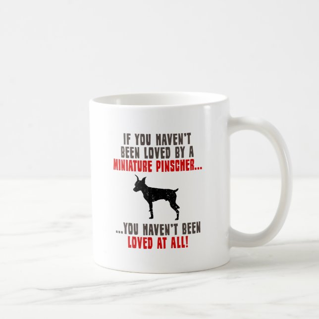 Zwergpinscher Kaffeetasse (Rechts)