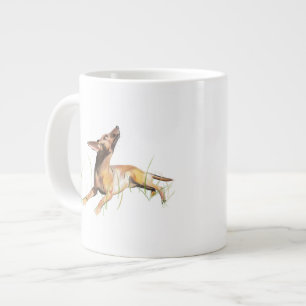 Zwergpinscher Tasse, Hunde-Mama Kaffee Jumbo-Tasse