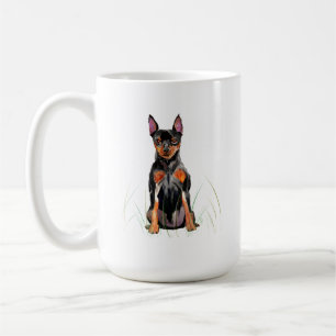 Zwergpinscher Tasse, Min Pin Hund Kaffee Kaffeetasse