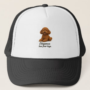 Zwergpudel - Eleganz hat vier Beine Truckerkappe