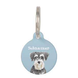 Zwergschnauzer Haustiermarke