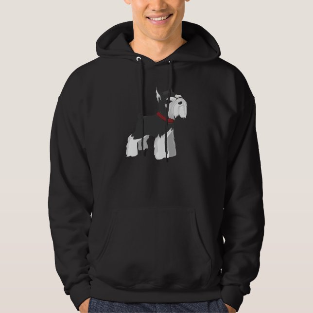 Zwergschnauzer-HundeHoodie Hoodie (Vorderseite)