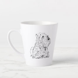 Zwergschnauzer-Kaffeetasse, Hunde-Liebhaber Milchtasse
