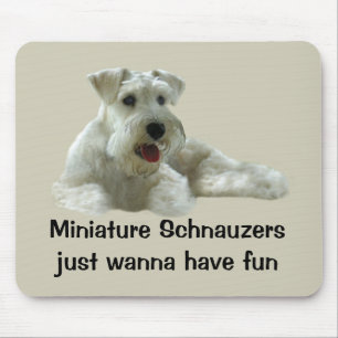 Zwergschnauzer Mousepad