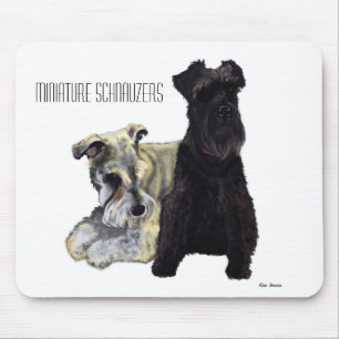 Zwergschnauzer - Mousepad