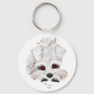 Zwergschnauzer Schlüsselanhänger