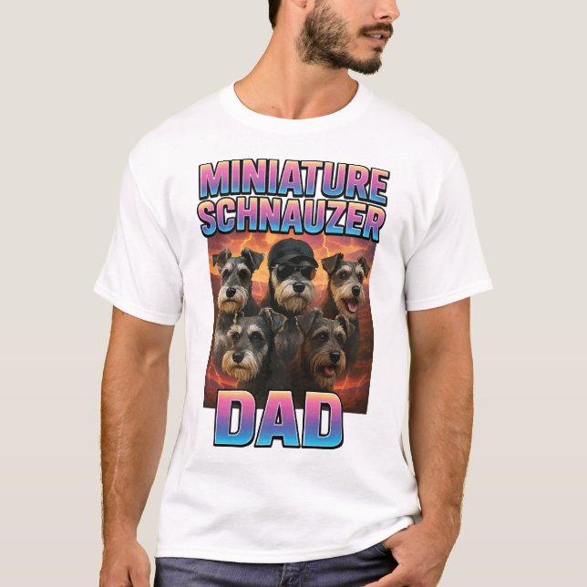 Zwergschnauzer T-Shirt (Vorderseite)