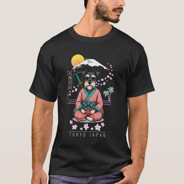 Zwergschnauzer T-Shirt (Vorderseite)
