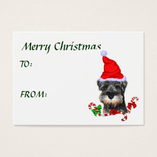 Zwergschnauzer-Weihnachtsgeschenke