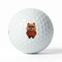 Zwergspitz-Golfbälle