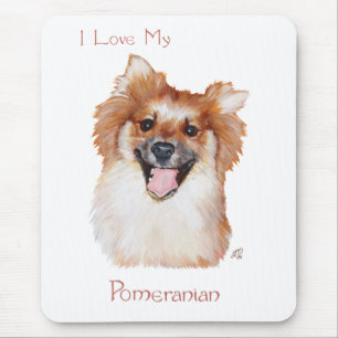 Zwergspitz Mousepad