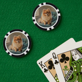 Zwergspitz Pokerchips