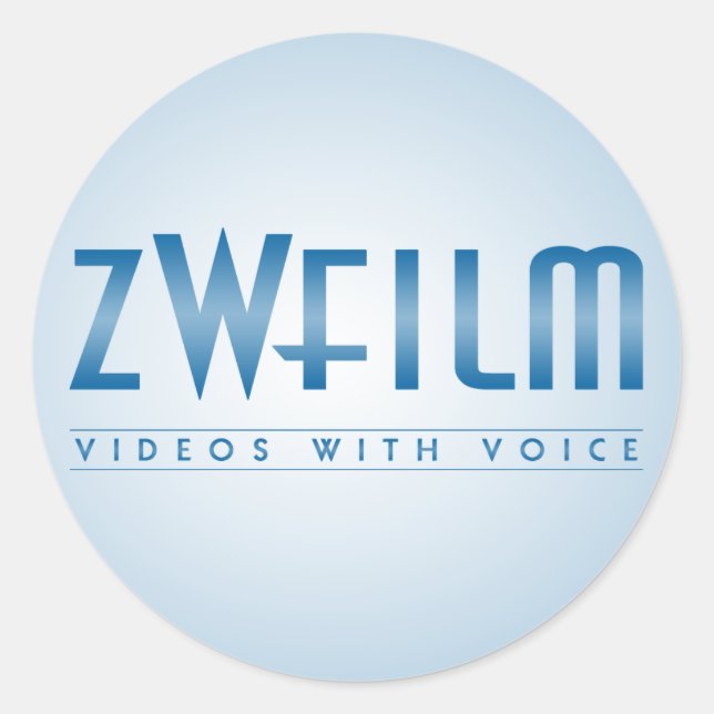 ZWFILM" Aufkleber (Vorderseite)