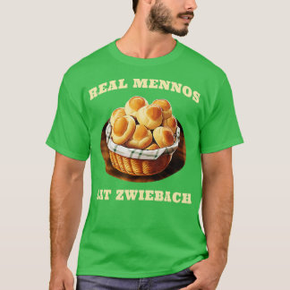 Zwiebach Mennonite Bun Roll Brot Backen Zwieback T-Shirt