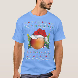 Zwiebel Gemüseglover Xmas Ugly Zwiebel Christus T-Shirt