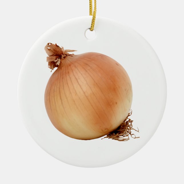Zwiebel Keramikornament (Vorne)
