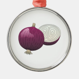 Zwiebel Ornament Aus Metall