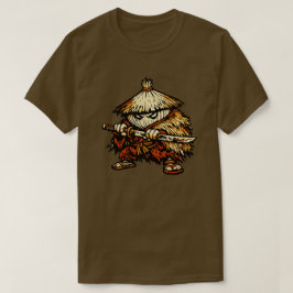 Zwiebel-Outlaw — Lustige Gemüse-Lone-Ronin-Vintage T-Shirt