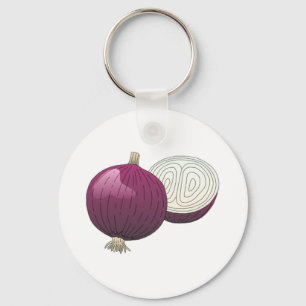 Zwiebel Schlüsselanhänger