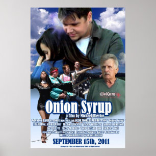 Zwiebel-Sirup-Plakat II Poster