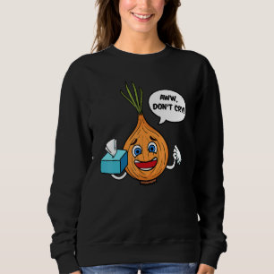 Zwiebelknolle Schalotte Vegetarischer Landwirt Gär Sweatshirt