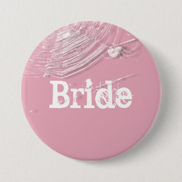 Zwiebeln und Weiße Spinnen Braut Button