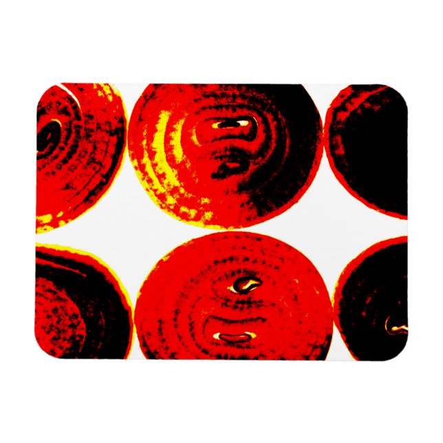 Zwiebelscheiben Magnet (Horizontal)