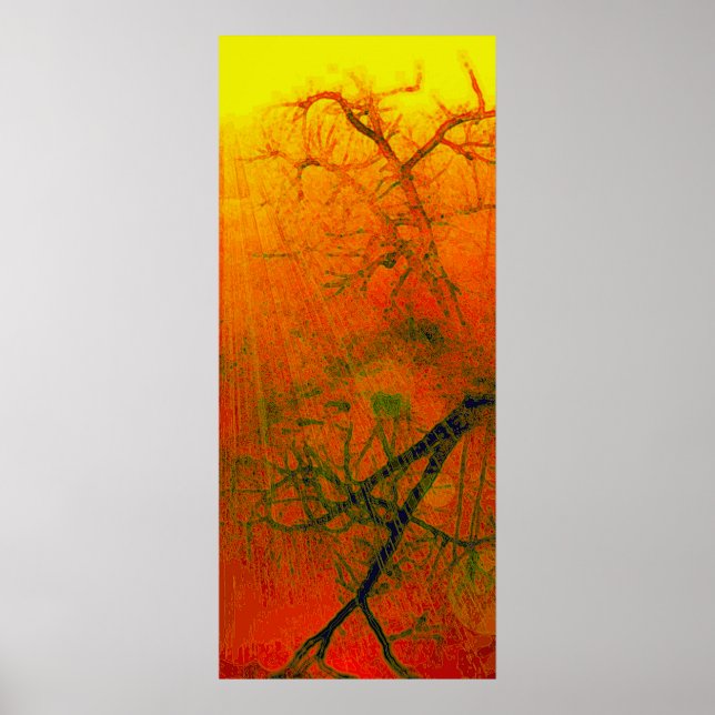 Zwielichtige Eiche Poster (Vorne)