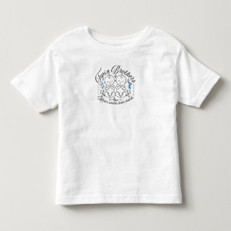 Zwilling Baby Brüder Kleinkind T-shirt