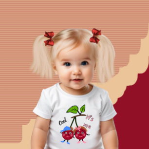 Zwilling Kirsche Baby Strampler